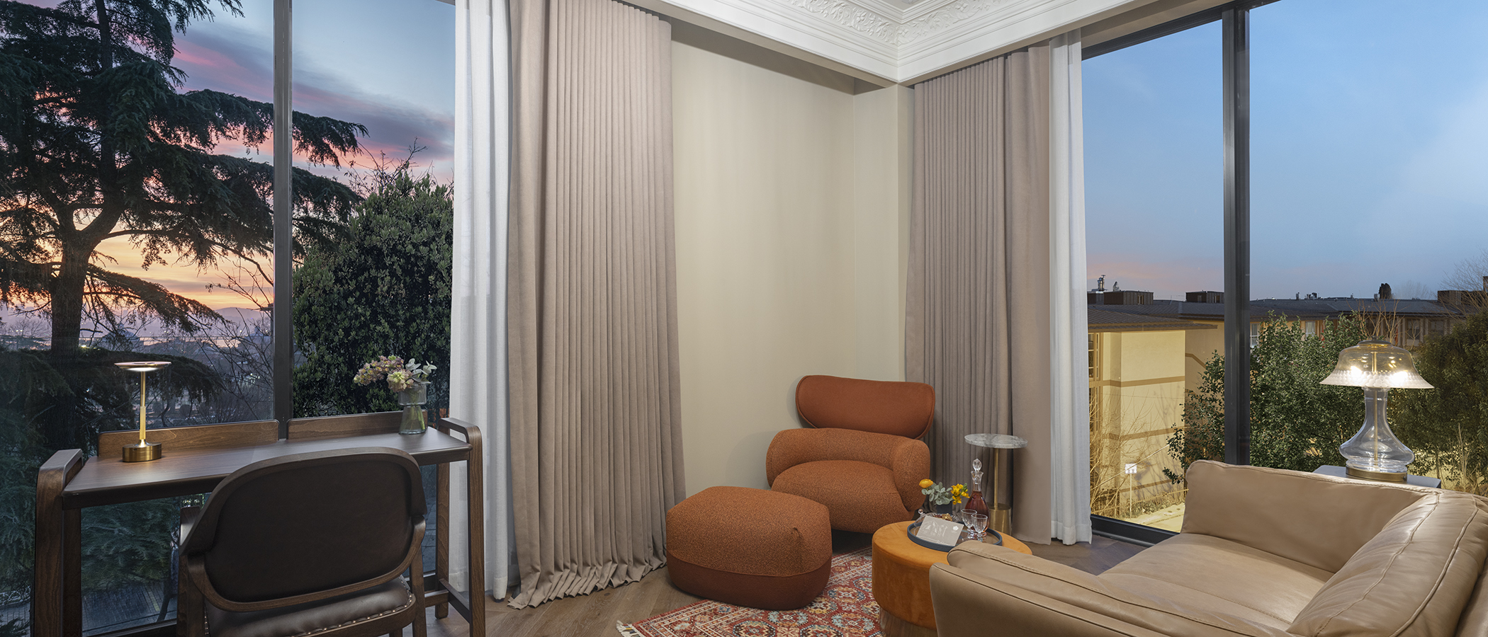 Chinar Suit room banner at The Komana